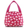Bolsa Térmica Feminina Marmita Trabalho Lancheira Academia:Rosa Pink - 1