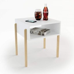 Mesa Lateral Nicho Retangular Soneca Cantigas Estilare - 1