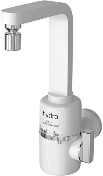 Torneira Mult. Slim 4t Parede 5500w 220v Tpsl.4.552br Hydra - 2