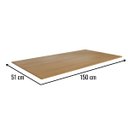 Ver imagem 2 de Tampo para Balcão 150 Cm Amendoa Ajl