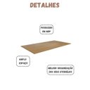 Ver imagem 3 de Tampo para Balcão 150 Cm Amendoa Ajl
