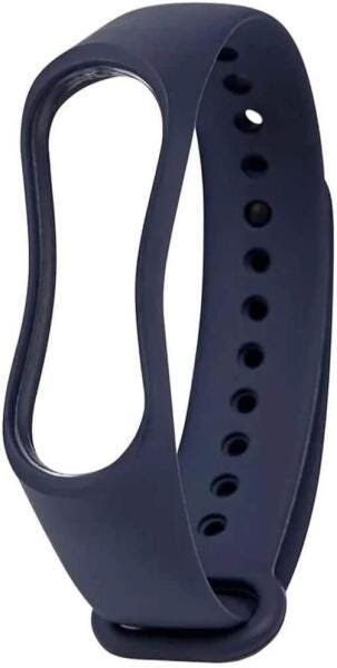 Bracelete de silicone para pulseira inteligente Mi band 3 / 4 XM, Azul (XM382AZ - 2