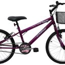 Ver imagem 3 de Bicicleta Cairu 20 Star Girl C/Cestao Violeta