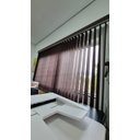 Ver imagem 3 de Persiana Vertical 1,00m Larg X 1,10m Alt - Tecido Translúcido - Persianet