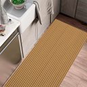 Ver imagem 6 de Rolo Passadeira Emborrachada Antiderrapante 15m X 45cm Bege