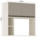 Ver imagem 4 de Armário de Cozinha Madeira com Nicho Línea Luciane Mocca