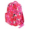 Mochila Feminina Rosa Azul Floral Escola Faculdade Bolsa:Rosa Pink - 2
