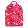 Mochila Feminina Rosa Azul Floral Escola Faculdade Bolsa:Rosa Pink - 1