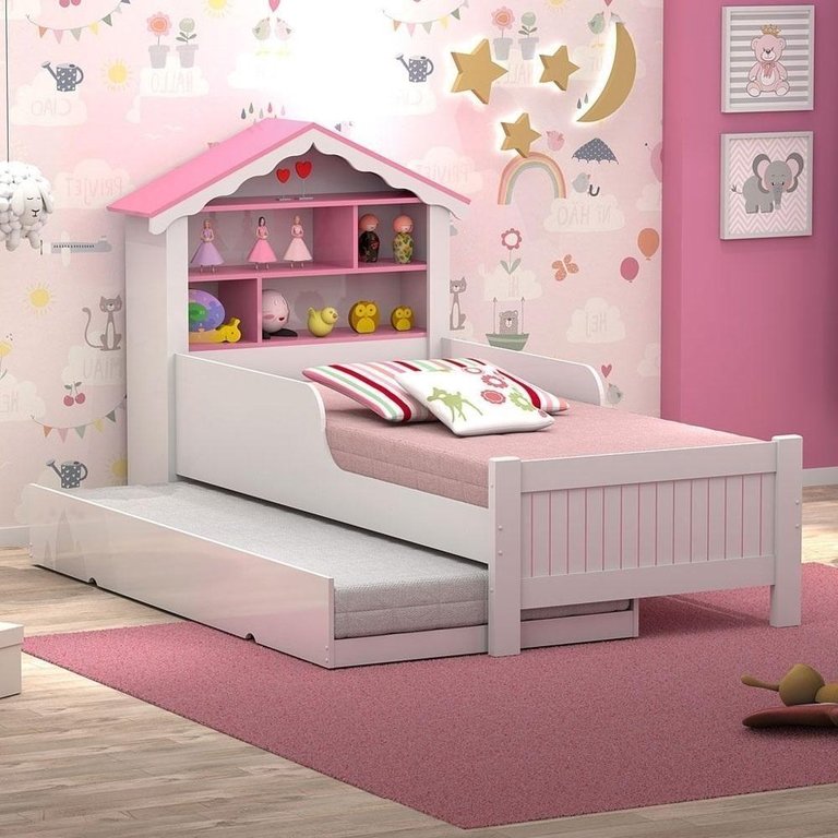 Bicama Princesa Montessoriana Rosa Bicama Princesa Montessoriana Rosa