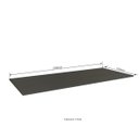 Ver imagem 2 de Tampo para Balcão de Cozinha 120cm Casamia 100% Mdp - Grafite
