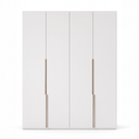 Ver imagem 1 de Guarda-roupa 4 Portas 3 Gavetas Bloom Branco