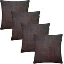 Ver imagem 1 de Kit 4 Capas de Almofadas Linho Lincoln 45x45cm Escolha a Cor:grafite