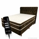 Ver imagem 2 de Colchão Queen Genki Kenko Terapêutico Molas Ensacadas com Massagem Suede Cor:Cinzachumbo