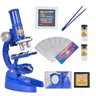 Microscópio Infantil Educativo Led 100x 200x 450x Cientista - 3