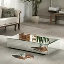 Ver imagem 2 de Mesa Espelho Cristal Pequena 60x40x20 Lapidada