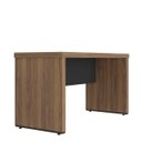Ver imagem 6 de Mesa para Escritório Escrivaninha 135 Cm Nogal/preto