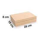 Ver imagem 3 de Porta Joia e Biju Turca 02 Flocado em Preto Josely Flocados