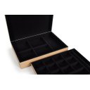 Ver imagem 2 de Porta Joia e Biju Turca 02 Flocado em Preto Josely Flocados