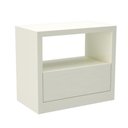 Ver imagem 7 de Kit Cabeceira Casal Ripado 3,0m + 02 Mesas de Cabeceira Cor:off White