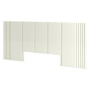 Ver imagem 5 de Kit Cabeceira Casal Ripado 3,0m + 02 Mesas de Cabeceira Cor:off White