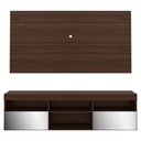 Ver imagem 3 de Rack Com Painel E Suporte Tv 65" Com Espelho Flórida Multimóveis V3139 Duna Duna