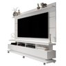 Rack com Painel Vivar. 72 Polegadas Conjunto Branco Fosco 3 Gavetas - 1