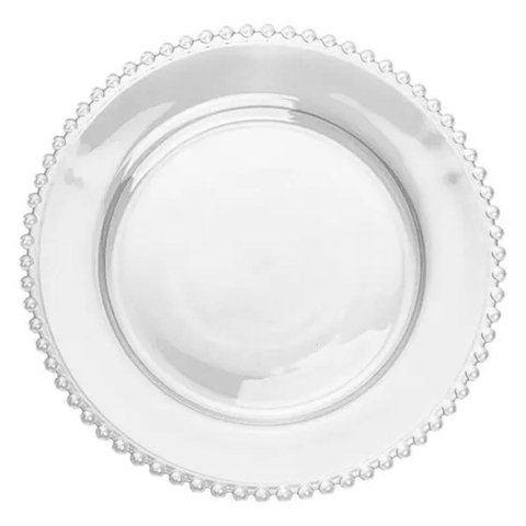 Prato Cristal de Chumbo Pearl 28cm Wolff