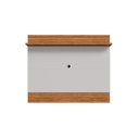 Ver imagem 5 de Painel Sala Aruana para TV até 65 Polegadas 1 Prateleira Naturalle/Off White
