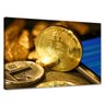 Tela Canvas Cidade Moeda Bitcoin 120x80 Horizontal 1 - 1