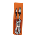 Ver imagem 4 de Cabo Dados Carregamento 3.4A USB / Lightning Prateado 1000mm