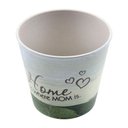 Ver imagem 2 de Kit 2 Mini Vasos de Planta Cachepot Estampados Decorados 11cm