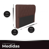 Cabeceira Casal Queen Cama Box Estofada Cristal 160 Cm Veludo - 3
