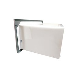 Caixa de Correio Grande 15x35 Frente em Inox - 2