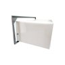 Caixa de Correio Grande 15x35 Frente em Inox - 2