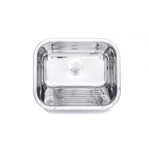 Tanque Inox Pequeno 40x40x20cm 22 L Polido - Construinox