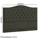 Ver imagem 4 de Cabeceira Queen 160 cm Vien Linho SL 74 Peer
