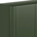 Ver imagem 5 de Aparador Buffet para Sala de Jantar 2 Portas Pés Industrial Dourado Naim I03 Musgo - Lyam Decor