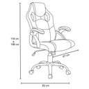 Ver imagem 4 de Cadeira Gamer Extreme Facthus Preta/verde - Ssx Multicoisas
