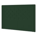 Ver imagem 4 de Cabeceira Queen Estocolmo P04 160 cm Suede - ADJ Decor - Verde TCA 947
