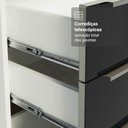 Ver imagem 5 de Armário de Cozinha Completa 190cm Lux Madesa Branco Preto