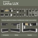 Ver imagem 6 de Armário de Cozinha Completa 190cm Lux Madesa Branco Preto