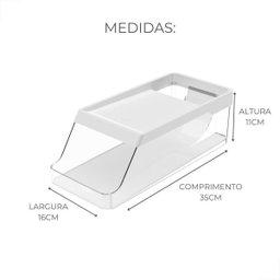 Organizador de Latas Ps Natural 9 Latas 35x16x11cm - 4