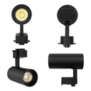Ver imagem 6 de Kit Trilho Eletrificado 1m + 3 Spot 10w Preto Bivolt Cor:frio