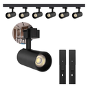 Ver imagem 1 de Kit Trilho Eletrificado 1m + 3 Spot 10w Preto Bivolt Cor:frio