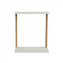 Ver imagem 2 de Mesa Notebook 100% Mdf Industrial F36 Off White/freijó - Dalla Costa