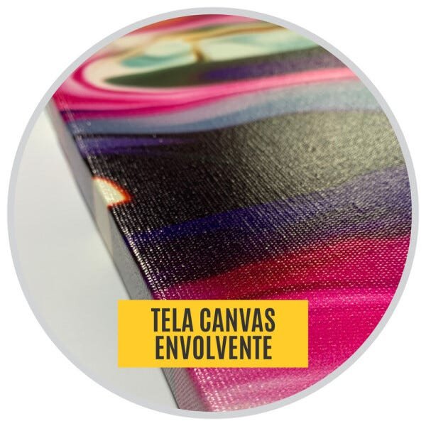 Tela Canvas Abstrato Arte 120x80 Horizontal 199 - 3