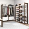 Módulo para Closet Alto 1 Prateleira 2 Gavetas 1 Cabide Az1011  - 3