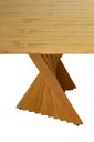 Ver imagem 3 de Mesa de Jantar Orgânica Retangular 200x100 - Castanho Claro