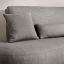 Ver imagem 7 de Sofá 2 Lugares Orgânico Curvo Sala de Estar Living 153 x 80 Pequeno com 3 Almofadas Casa Lar Cor: