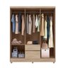Guarda-Roupa Bartira Brusque II com 6 Portas e 2 Gavetas - 4